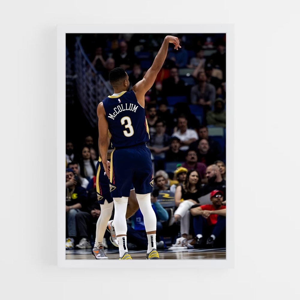 Poster All Star Cj – affiche Basketball (vue 3)